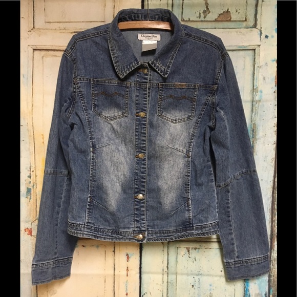 christian dior jeans jacket